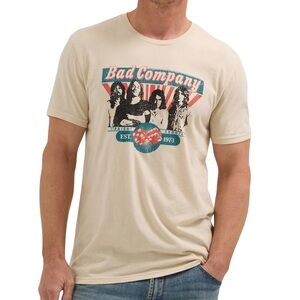 Wrangler Bad Company Graphic Tee Band Tee Size 3XL